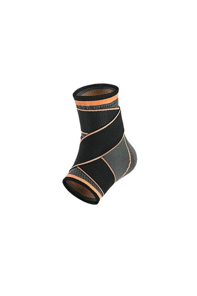 Choice4 عبوة واحدة برتقالية من WOSWEIR - واقي للكاحل، مناسب للرجال والنساء، ل...