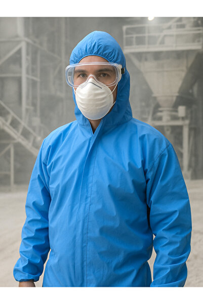 white guard Tek Kullanımlık , SMS Tulum , 10 Lu Paket , Mavi