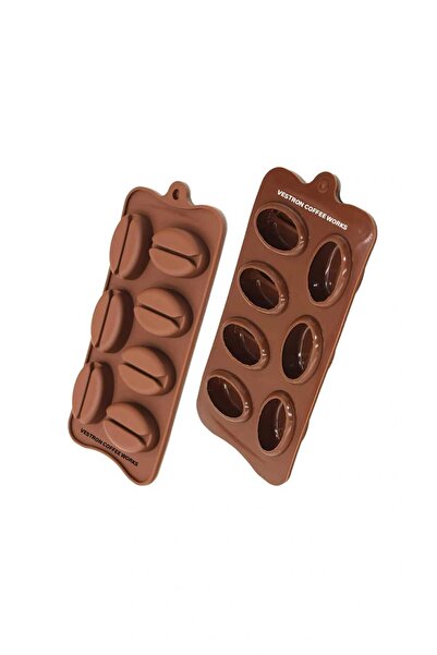 VESTRON Kahve Çekirdeği Şekilli Silikon Kalıp