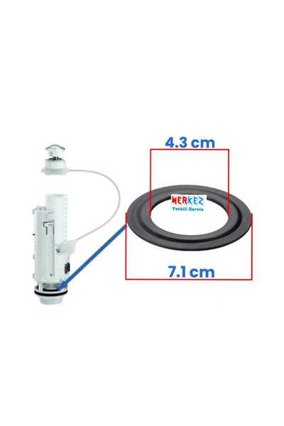 SİAMP Rezervuar Contası Basmalı Klozet Rezervuar İç Takım Contası