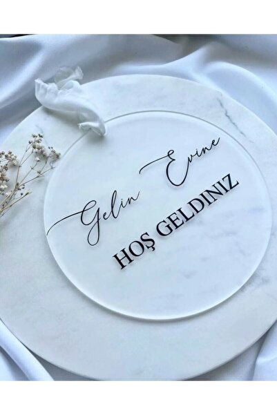 Aras Vizyon Tasarım Gelin Evine Hoş geldiniz Kapı Süsü