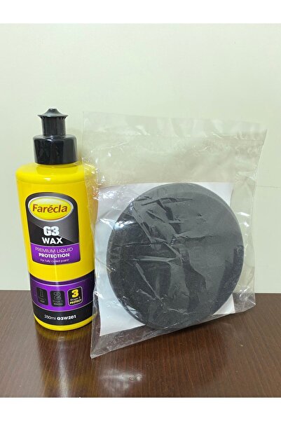 Farecla G3 Premium Wax Cila 250 Ml + El Cila Pedi - Elle Uygulama Cila Seti