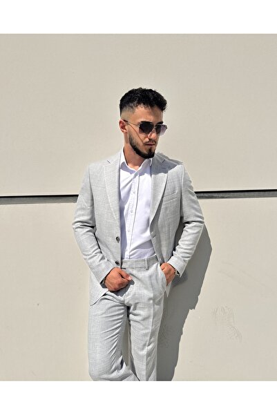 Dupont Slim Fit Yarım Astarlı Takım Elbise