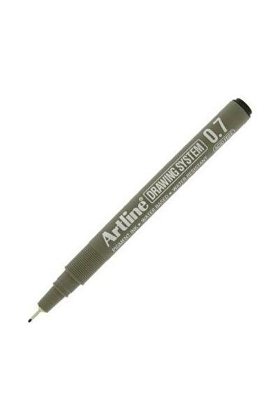 artline 0.7mm Black Drawing Pen - 237 Model