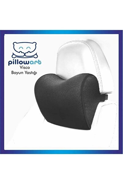PİLLOWART Uzun Yol Konforu İçin Araba Baş & Boyun Yastığı – Ergonomik, Terlet...