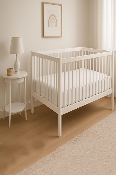 COTENCONCEPT 2 Pieces Cotton and Elastic 60 X 120 Cm Combed Cotton Baby Bedsheet