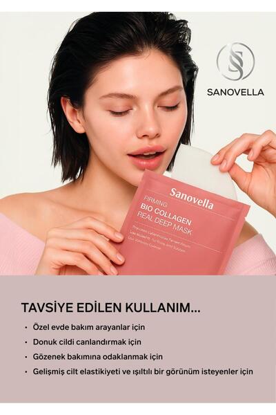 Sanovel La Bio - Collagen Real Deep, Şeffaflaşan, Nemlendiren, Gözenek Küçült...