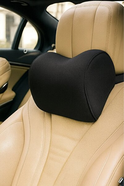 PİLLOWART Araç, Ev. Ofis Koltuğu İçin Uyumlu Visco Baş Boyun Destek Minderi