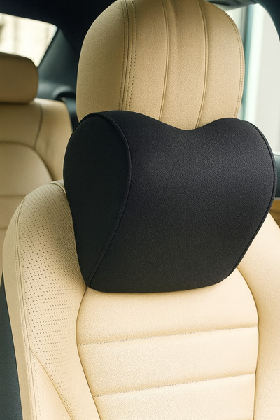 PİLLOWART Araba Baş Boyun Yastığı – Hafızalı Köpük, Nefes Alabilen Kumaş, Tüm...