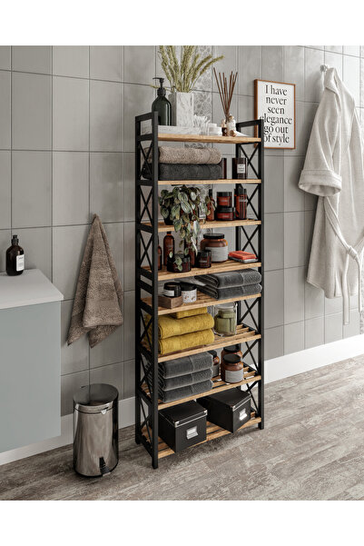 bituclass Dekoratif Banyo Düzenleyici Organiser Havluluk Peçetelik Çok Amaçlı...