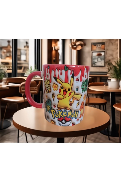Mugs and love Pokemon pikachu hediyelik porselen kupa