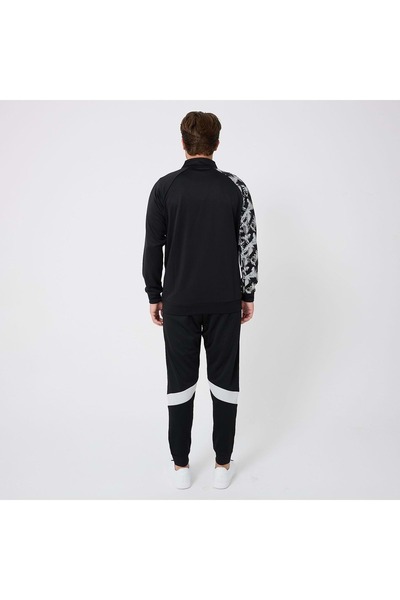 Joma Premium Κάμπινγκ Φούτερ Ανδρική Φόρμα Σετ ΜΑΥΡΟ