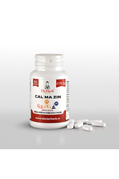 DOCTOR HERB CALCIU MAGNEZIU ZINC 60buc
