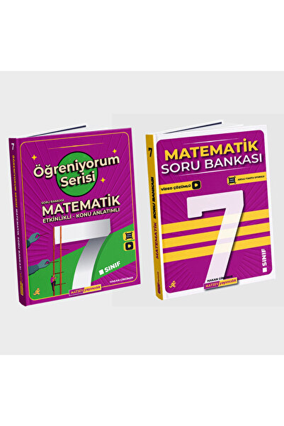 Matsev Yayıncılık 7. Sınıf Matematik Öğreniyorum Serisi ve Matematik Soru Ban...