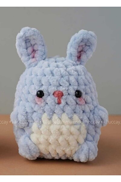 KREATİF TASARIM Amigurumi Bebek Tavşan Peluş El Yapımı Hayvan
