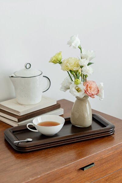 Helixomme Concept Ahşap Sunum ve Servis Tepsisi – Özel Tasarım Dekoratif Tepsi