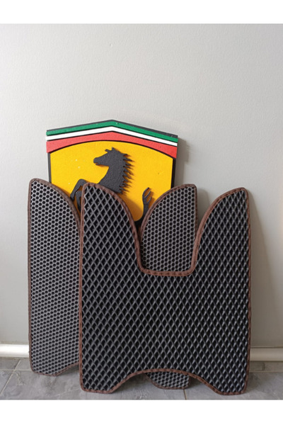 Genel Markalar Arora Cappucino 50cc-125cc Uyumlu Motorsiklet Paspası FÜME-SİYAH