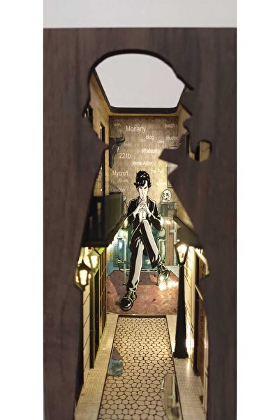 woodenreal Sherlock Holmes Kitap Desteği