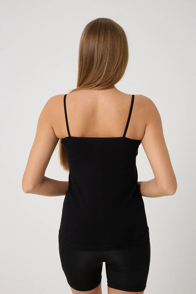 Bluezoni Women's 3-Piece Economical Pack Cotton Basic String Strap Tank Top