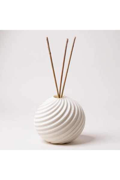modelika 3d Spiral Desenli Dekoratif Tütsülük – Modern ve Minimal Tasarım, Şı...