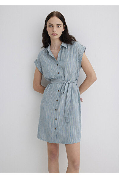 Mavi Elbise 1310681-89846
