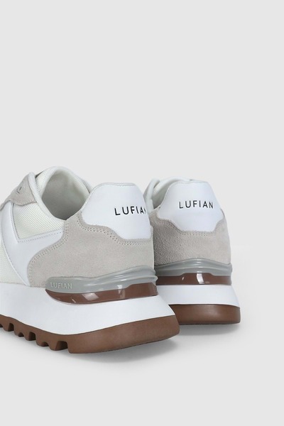 Lufian 111230264 Arthur Sneaker Men's Leather Shoes White