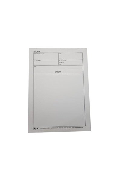 Gülşen Kırtasiye وصفة طبية - 2 قطعة