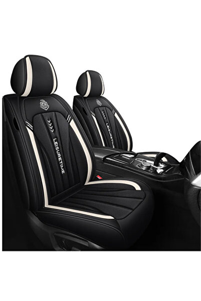 Top Car Interior Set de huse pentru scaune auto, piele ecologică Nappa, scaun...
