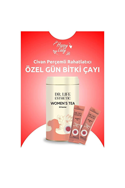 DR LIFE ESTHETIC Happy Lady Civan Perçemli Rahatlatıcı Özel Gün Bitki Çayı