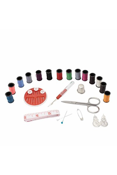bidoluhobi Dikiş Seti Çantalı Model 1 Renkli