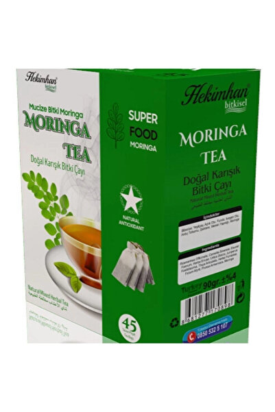 Hekimhan Bitkisel Teff Tohumlu Doğal Karışık Poşet Çayı 45 X 2gr