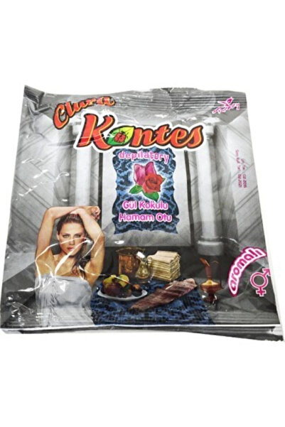 Kontes Gül Kokulu Hamam Otu Tozu - Hamamotu Zırnık Otu 3 Paket