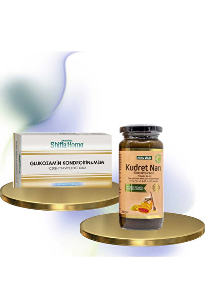 Çare Burada Kudret Narı Ekstraklı Macun 300 gr + Glukozamin Kondroitin & MSM 60 Kapsül ( Mide ve eklemler için )