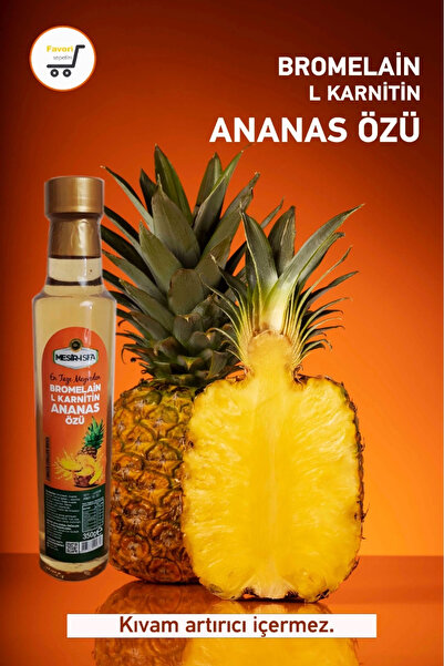 Genel Markalar Mesir-i Şifa Bromelain L Karnitin Ananas Özü