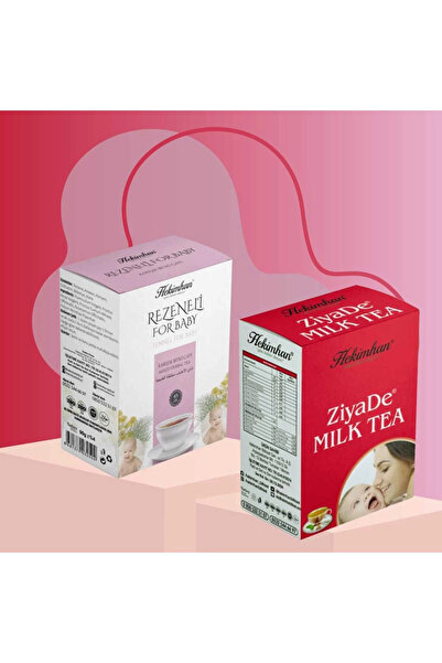 hekimhan bitkisel Bebek Uyku Seti Rezeneli Bebek Çayı ve Milk Tea Emziren Anne Süt Çayı