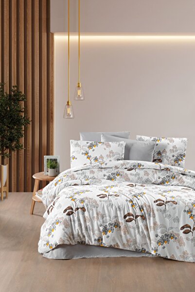 aytunç طقم غطاء لحاف فردي من القطن 100% (بدون ملاءات) مقاس 160×200 سم