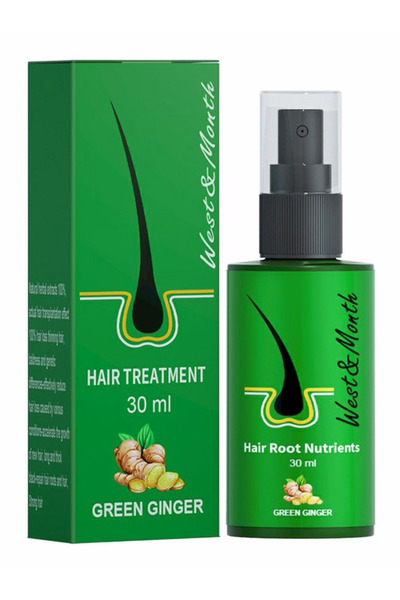 Arabest Hair 30ml Ginger Growth Spray Serum Anti Loss Baldness Repair Hair Care