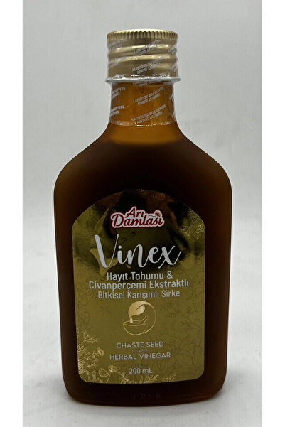 Arı damlası Hayıt Tohumu Civan Perçemi Ekstraktlı Bitkisel Sirke 200 ML