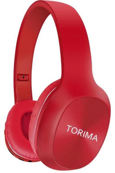 Torima E750BT Bluetooth Kablosuz Stereo Kulaklık- Kırmızı