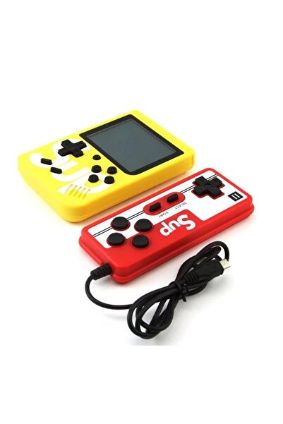 Torima GC-01 Çift Kol 400 Nostalji Oyunlu Mini Atari Sarı