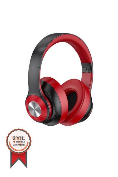 Torima TORİMA SN-85 Kablosuz Kulaklık Bluetooth 5.1 BLACKRED