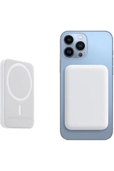 Torima Magsaafe W-04 Kablosuz Şarj 4000 Mah Wireless Şarj Cihazı Powerbank