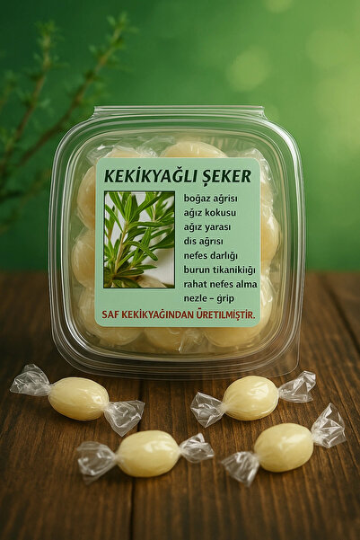 Çare Burada Doğal Kekikyağlı Şeker (25 Adet)