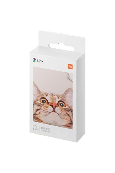 Xiaomi Mi Taşınabilir Fotoğraf Kağıdı 2×3″ 20 Yaprak