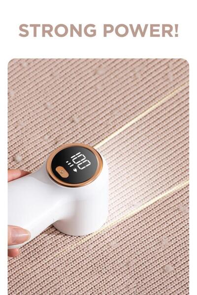 Torima Dijital Ekranlı M118 Exstra Bıçaklı Şarjlı Tüy Temizleme ve Tiftik Temizleme Makinesi