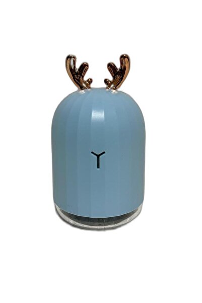 Torima Hava Nemlendiricisi Buhar Makinesi Geyik Figürlü Aroma Difüzör 220 ML H1 Mavi