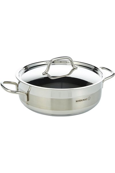 KORKMAZ Alfa Stainless Steel Cookware Set. 9 Pieces. / A1660
