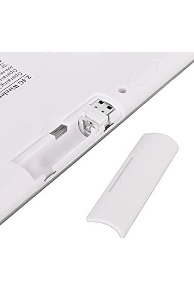 Torima Klavye Mouse Seti Akıllı Kablosuz TMK-05 Beyaz