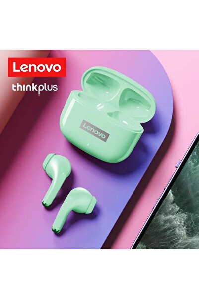 LENOVO Livepods Bluetooth Kulaklık Tws Kulak İçi Kablosuz Kulaklık LP40 Pro Yeşil