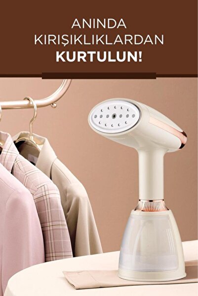 Torima Ky-003 White Steam Wrinkle Remover 1500W Portable Travel Size Vertical Iron